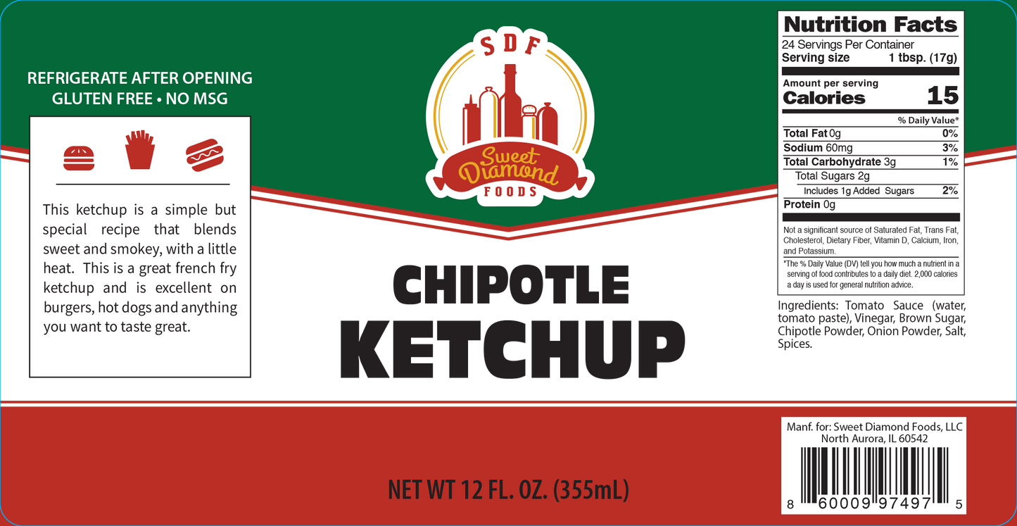 Smoking Chipotle ketchup