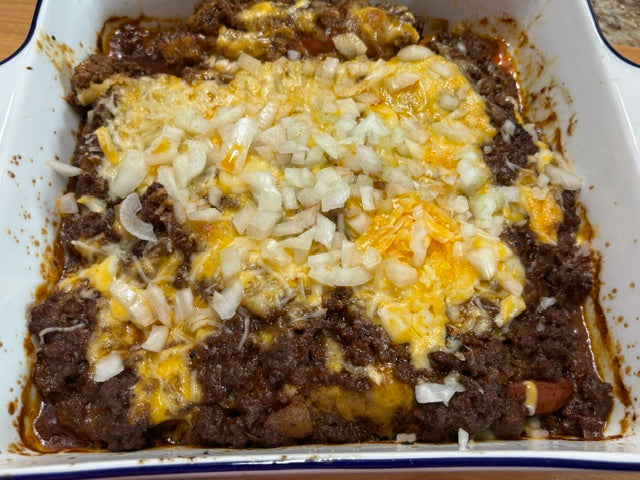 Hot Dog of the Week: Sweet Diamond Chili Dog Casserole