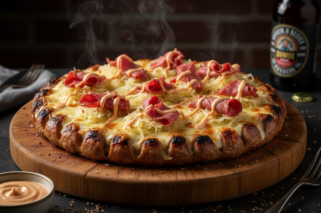 Brat of the Week: Reuben Pizza 🍕🌭