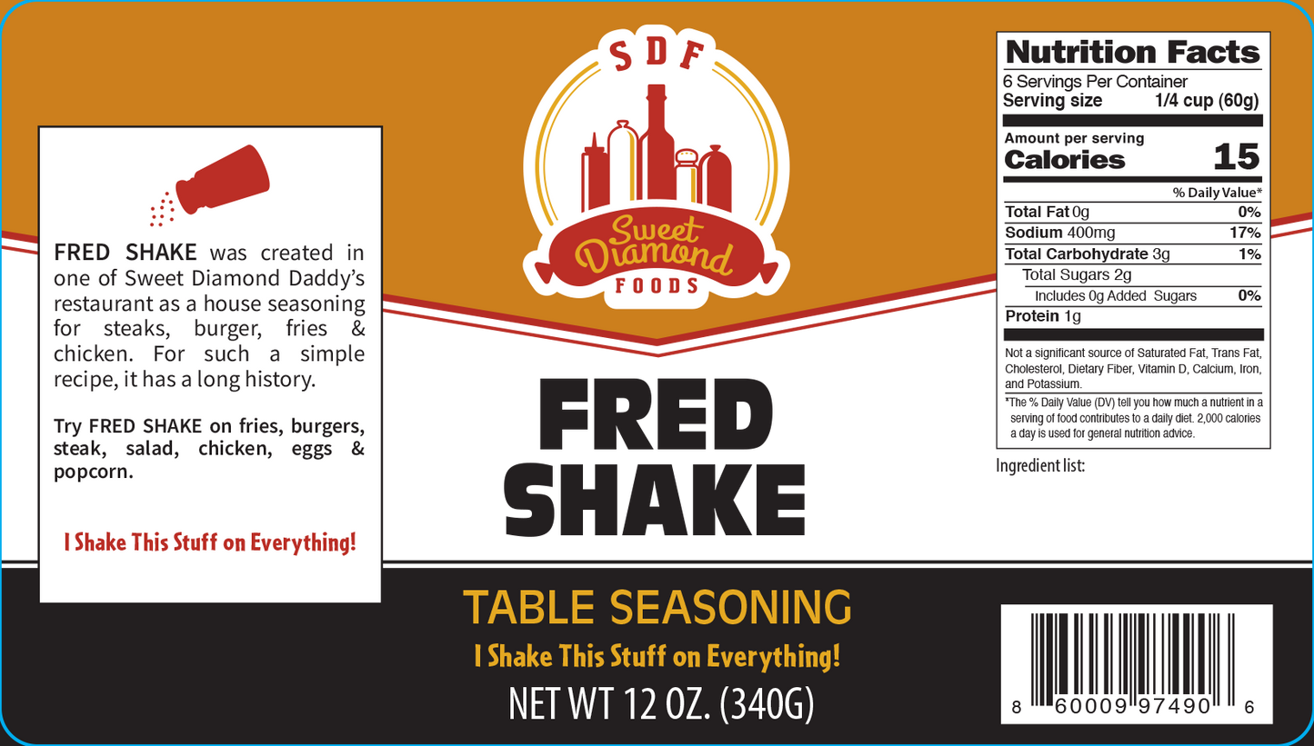 Fred Shake- Everyday Seasoning