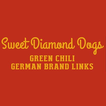 Green Chile German Brand Links - (*Brats)